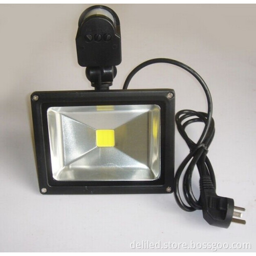 Outdoor High Power 50W LED Floodlight with Motion Senor
